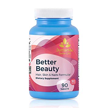 Better Beauty, Hair, Skin and Nails Supplement, 3,500 mcg Biotin, 70 mcg Selenium, 250 mg Hydrolyzed Gelatin, 10 mg Pantothenic Acid, 90 Tablets