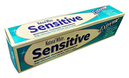 Natural White Extreme Whitening Toothpaste Sensitive
