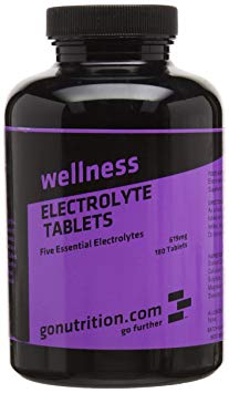 GoNutrition Five Essential Electrolyte Tablets - 180 Tablets
