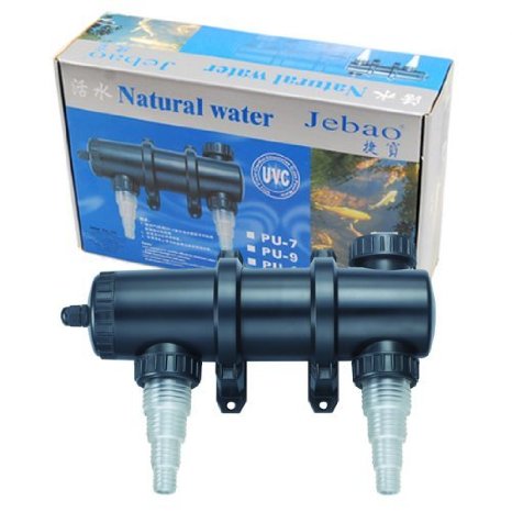 Jebao PU-18 UV Clarifier for Pond Aquarium Fish Tank 18-watt