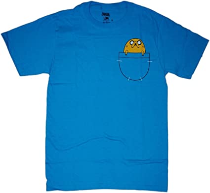 Adventure Time Jake In Pocket T-Shirt