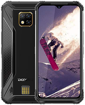 DOOGEE S95 PRO 4G Rugged Cell Phones Unlocked, IP68 Waterproof Dropproof Rugged Smartphones,Helio P90 Otca-core 8GB 128GB 6.3" FHD  Screen Android 9.0 5150mAh Battery Wireless Charge Rugged Phone