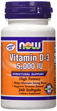 Vitamin D-3 5000 IU 240 Softgels
