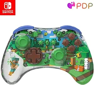 PDP Nintendo Switch REALMz - Switch Wireless Controller - MINECRAFT FOREST