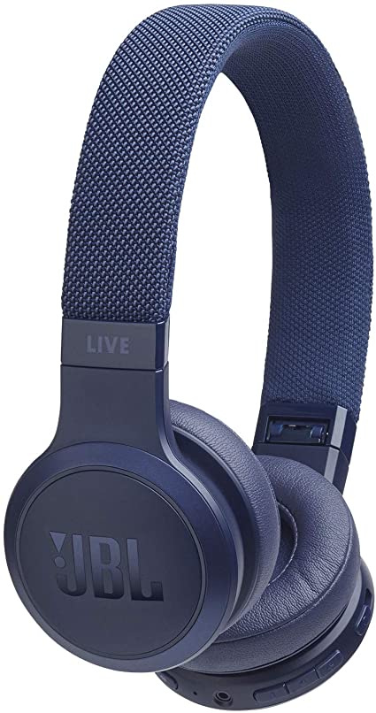 JBL Live 400BT Wireless On-Ear Bluetooth Headphones with up to 24 Hours of Battery Life - Blue