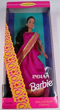 BARBIE AS AN INDIAN, DOLLS OF THE WORLD COLLECTION