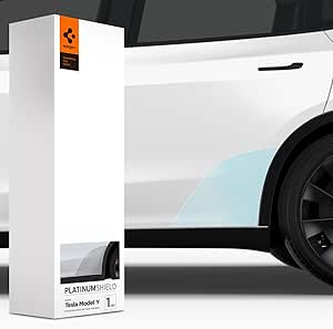 Spigen Auto Paint Protection Film [PlatinumShield] Designed for Tesla Model Y (2021/2022/2023/2024) - Fender