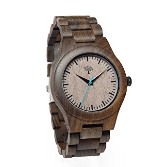 Lux Woods Bendemeer Chanate Wood Watch with Wood Band