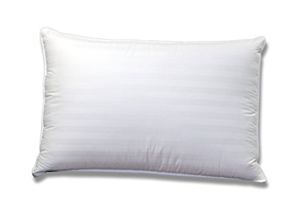 Down Alternative Pillow, Plush and Comfortable, Hypoallergenic, 100% Cotton Fabric, King Size