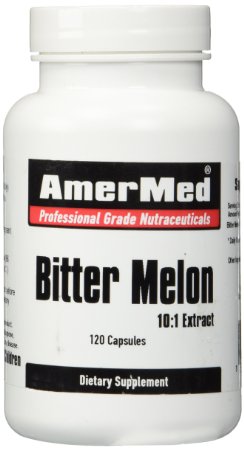 Bitter Melon Extract 600mg, 120 Capsules by AmerMed