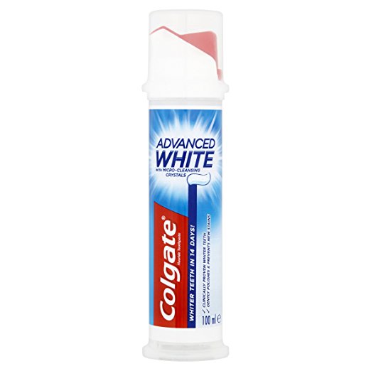 Colgate Advanced Whitening Toothpaste Pump - 100 ml