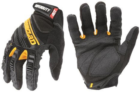 Ironclad SDG2-05-XL, Super Duty 2 Glove, Black, XL