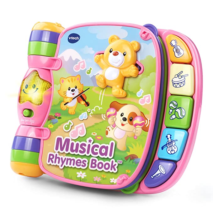 VTech Musical Rhymes Book - Pink - Online Exclusive