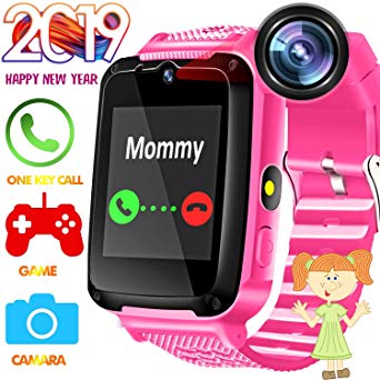 Kids Phone Smart Watch - Kids Watch for Boys Girls with HD Touch Screen SOS Cell Phone Camera Game Toy Wearable Kids Smartwatch Digital Wrist Watch for Holiday Birthday Gift