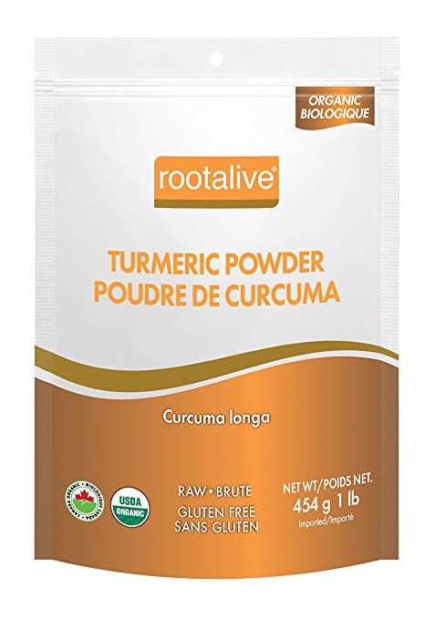 Rootalive Organic Turmeric Powder, 454g