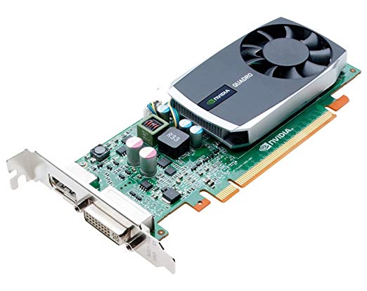 NVIDIA Quadro 600 by PNY 1GB DDR3 PCI Express Gen 2 x16 DVI-I DL and DisplayPort OpenGL, DirectX, CUDA, and OpenCL Professional Graphics Board, VCQ600-PB