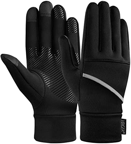VBG VBIGER Touch Screen Running Gloves for Men Women Full Finger Gloves Winter Lightweight Gloves for Outdoor Running Cycling