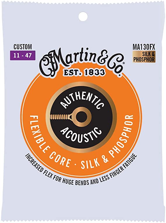 Martin MA130FX Strings SP Flexible Core - Silk & Phosphor Custom (11-47)