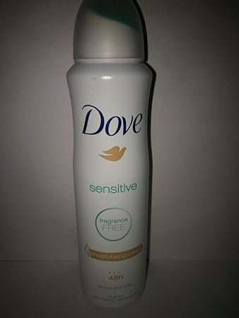 Dove Sensitive Fragrance Free Deodorant Spray