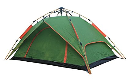 FUNS Instant 2 Person Easy Push Up Waterproof Dome Tent for Camping, Hiking, Lightweight Backpacking, Beach, Shade Canopy, Kids Play, Boys & Girls