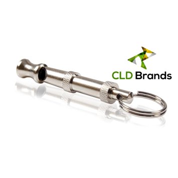 CLD Brands Best Dog Training Whistle - Bonus User's Guide and Training Tips - Adjustable High Pitch Frequency - Control Barking - Teach Commands - Discipline - Get Attention