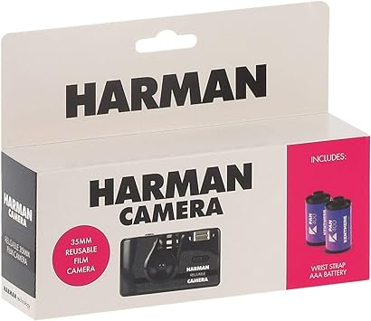 HARMAN Disposable/Rechargeable Camera   2 B&W Films 36 Poses