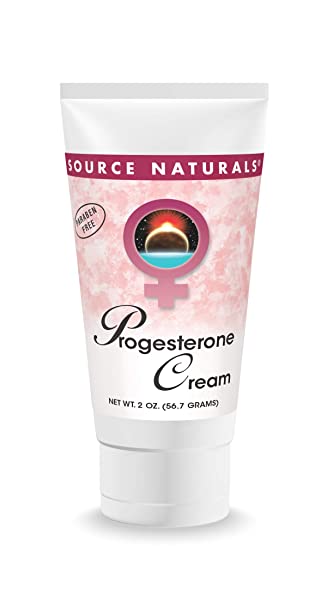Source Naturals Progesterone Cream - Women's Health Support - High Purity, Paraben Free - 2 Ounces
