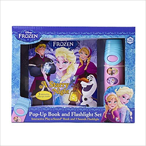 Disney Frozen - Pop-up Book and Flashlight Set - Play-a-Sound - PI Kids