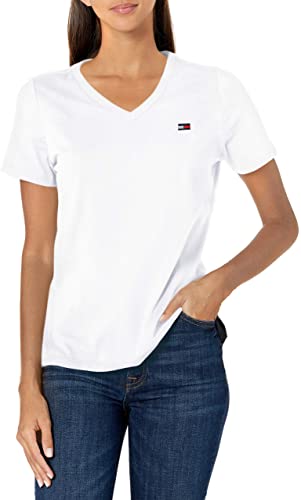 Tommy Hilfiger Women's Premium Performance Short Sleeve V-Neck T-Shirt