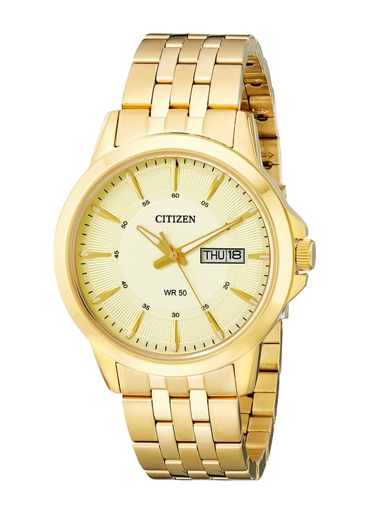 Citizen Men's BF2013-56P Gold-Tone Stainless Steel Bracelet Watch