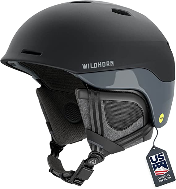 WildHorn Outfitters Highline Ski Helmet Women Men and Youth - US Ski Team Official Supplier MIPS Helmet - Snowboard Helmet