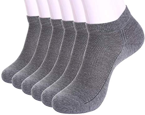 Mens Ankle Socks, Low Cut Cotton Comfortable Breathable Thin Socks