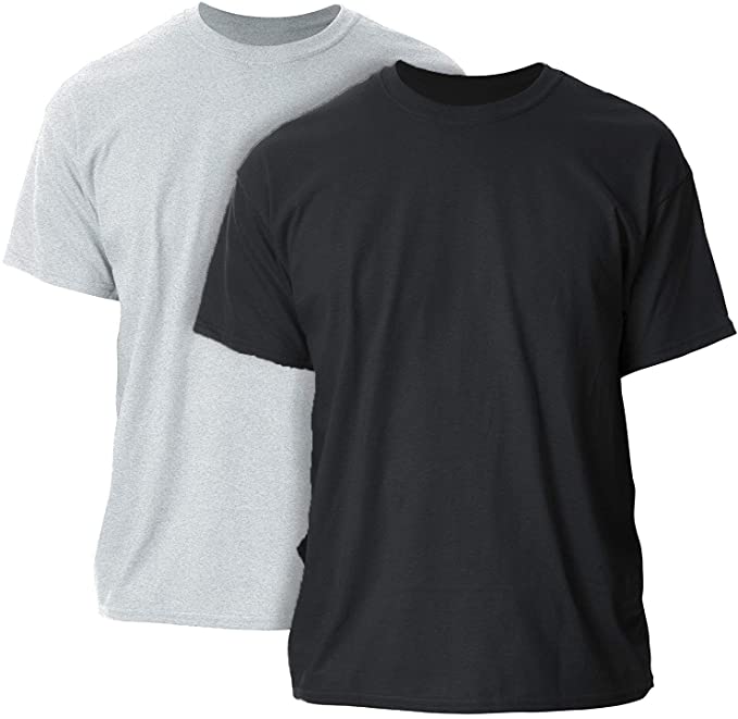 Gildan Men's G2000 Ultra Cotton Adult T-Shirt, 2-Pack