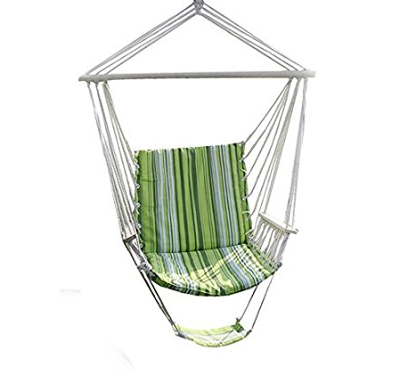 Giantex Hanging Garden Patio Yard Green Leisure Swing Hammock chair