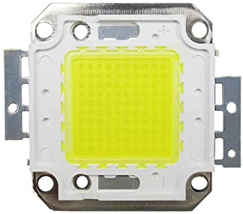 Tesfish 100W LED Chip White Bulb High Power Energy Saving Lamp Chip (100W white)