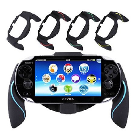 Aweek® Bracket Handgrip Handle Grip Case for Playstation Vita 1000 PSVita PS Vita - Blue