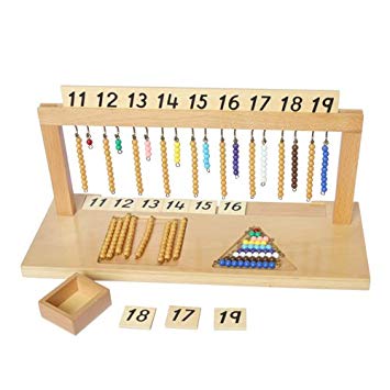 Montessori Teen Bead Hanger with Beads