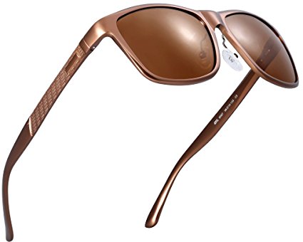ATTCL Men's Hot Retro Metal Frame Driving Polarized Wayfarer Sunglasses For Men