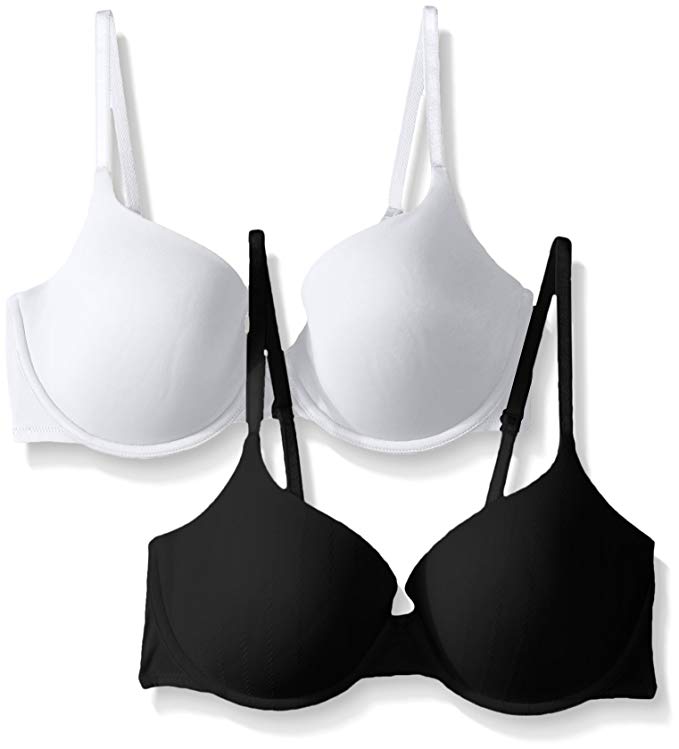 VASSARETTE Women's Convertible T-Shirt Bra 2 Pack 75760