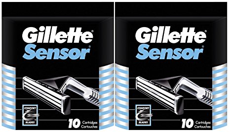 Gillette Sensor Refill Cartridges - 10 ct - 2 pk