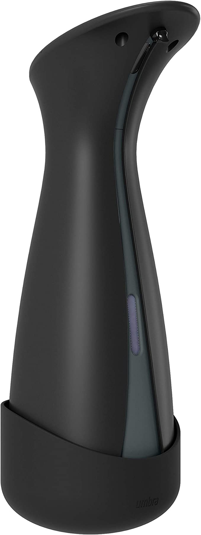 Umbra Otto Automatic Soap Dispenser Touchless, Hands Free Pump for Kitchen or Bathroom, Regular, Black