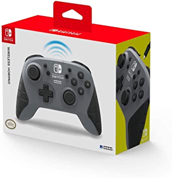 Nintendo Switch Wireless HORIPAD (Gray) by HORI - Officially Licensed by Nintendo