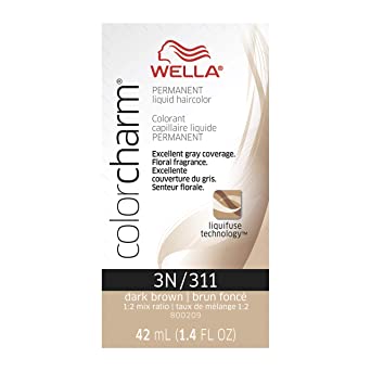 Wella Color Charm Permanent Liquid Hair Color for Gray Coverage Liquid 12AA Nordic Blonde