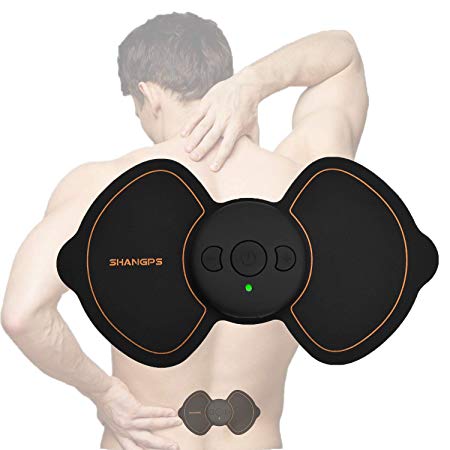 Wireless Tens Machine, TENS Mini Massager Muscle Stimulator Effective for Back Neck Sciatica Arthritis Pain Management Muscle Relief with Tens Pads