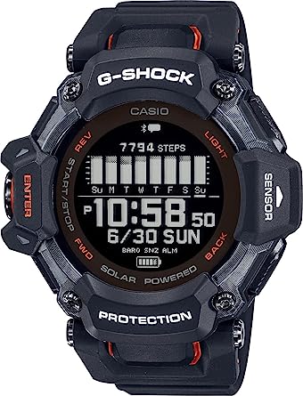 Casio GBD-H2000-1AER Black Plastic Digital Quartz Man Watch