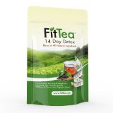 Fit Tea 14 Day Detox Herbal Weight Loss Tea - Natural Weight Loss Body Cleanse and Appetite Control Proven Weight Loss Formula