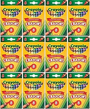 Bulk Buy: Crayola Crayons 8/Pkg 52-3008 (12-Pack)