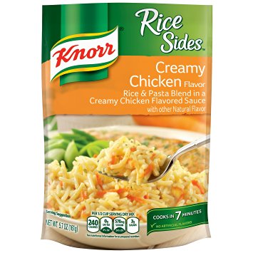 Knorr Rice Sides Rice Side Dish, Creamy Chicken 5.7 oz