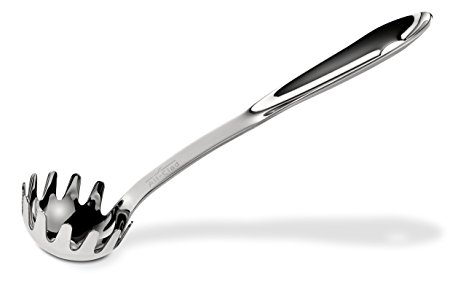 All-Clad T105 Stainless Steel Pasta Ladle Kitchen Tool, 11.5-Inch, Silver