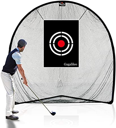 GALILEO Golf Nets Golf Practice Net Hitting Netting for Backyard Portable Driving Range Golf Cage Indoor Outdoor Golf Net Training Aids with Target and Carry Bag